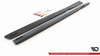 Diffuser Volvo S60 III R-Design Side Skirts v.1 Gloss Black