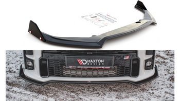 Splitter Toyota GR Yaris IV przód v.3 + flaps Gloss Black