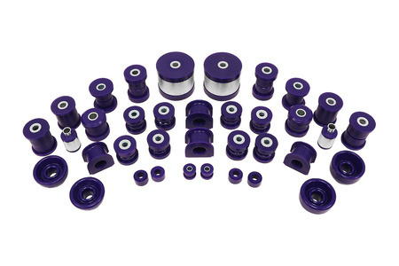 Set of suspension bushings - HONDA PRELUDE IV - 34PCs.