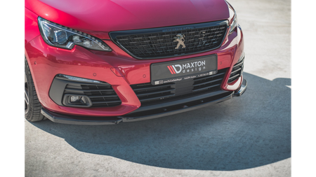 Splitter Peugeot 308 GT II Facelift przód v.2 Gloss Black