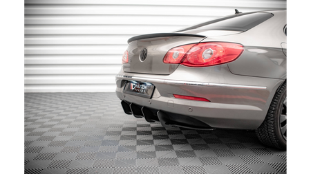 Dyfuzor Volkswagen Passat CC Tył Street Pro Black-Red