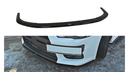 Splitter Mitsubishi Lancer Evo X Front v.2 Gloss Black