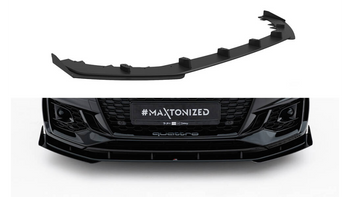 Splitter Audi RS5 F5 Przód Street Pro Black + Gloss Flaps