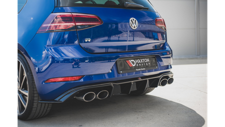Dokładka Volkswagen Golf 7 Facelift R Zderzak Tył v.3 Gloss Black