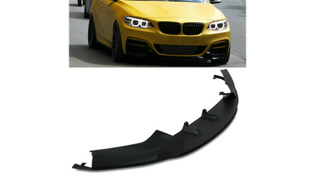 Diffuser BMW 2 F22 F23 Front Bumper Matt Black