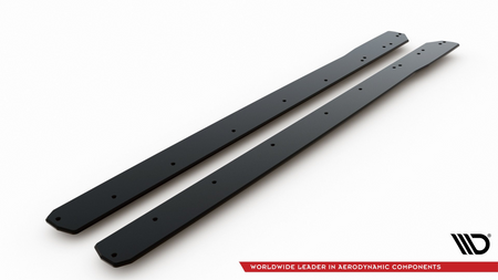 Diffuser Ford Focus IV ST ST-Line Side Skirts Racing Black