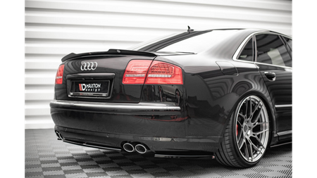 Splitter Audi S8 D3 Tył Boczne Gloss Black