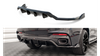 Splitter BMW X6 F16 M-Pack Rear Central with Diffuser Gloss Black