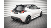Splitter Toyota Yaris IV Rear Central with Diffuser v.2 Gloss Black