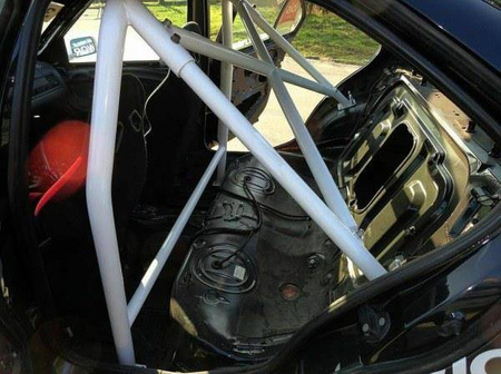Rollbar skręcana pół klatka Honda Civic VI HB Black