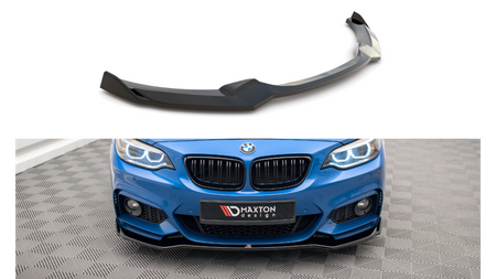 Splitter BMW 2 F22 M-Pack przód v.1 Gloss Black