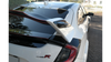 Spoiler Cap Honda Civic X Type-R Gloss Black Side