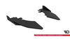 Splitter Audi S3 8Y Facelift Rear Side Street Pro Black-Red + Gloss Flaps