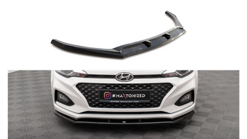 Splitter Hyundai I20 II Facelift Front v.1 Gloss Black