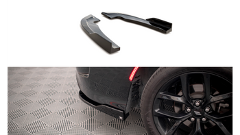 Splitter Dodge Charger VII Facelift SRT Tył Boczne Gloss Black