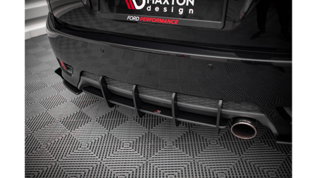 Diffuser Ford Fiesta VI ST Rear Street Pro Black