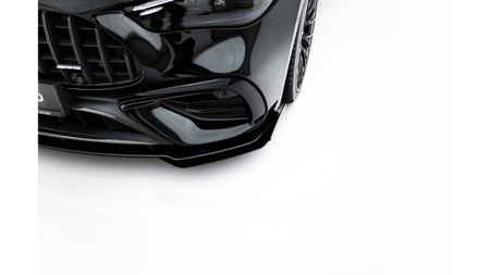 Splitter Mercedes-Benz AMG CLE 53 C236 Front Street Pro Black + Gloss Flaps