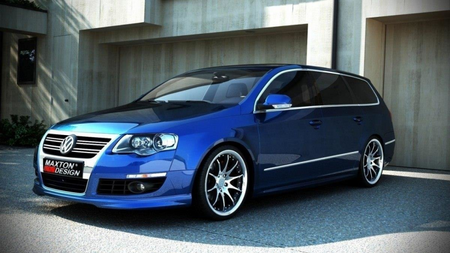 Spoiler Volkswagen Passat B6 Front R-Line Look