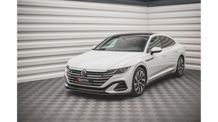 Splitter Volkswagen Arteon R-Line Facelift Front Pro Black