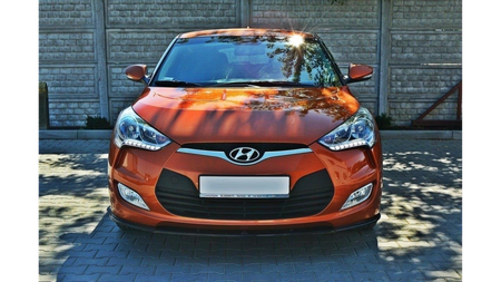 Splitter Hyundai Veloster Front Gloss Black