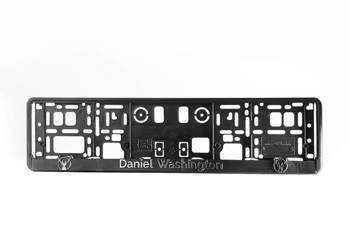 Daniel Washington Registration Frame