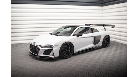 Dokładka Audi R8 4S Facelift Progi v.2 Gloss Black + Flaps