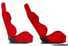 Racing seat DRAGO Velvet Red