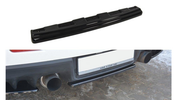 Splitter Mitsubishi Lancer Evo X Rear Central without Diffuser Gloss Black