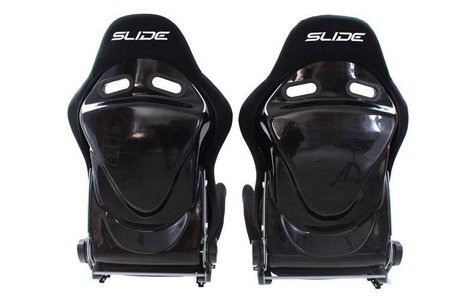 Racing seat SLIDE X3 material Black L