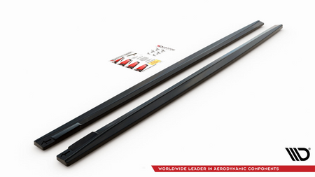 Diffuser Volkswagen Passat CC Side Skirts v.2 Gloss Black