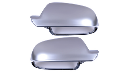 Mirror Cover Set Audi A3 A4 A5 Matt Silver