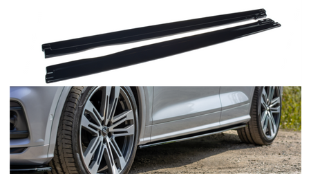 Diffuser Audi SQ5 FY Side Skirts Gloss Black