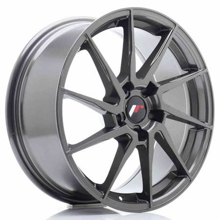 JR Wheels JR36 18x8 ET45 5x112 Hyper Gray