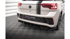 Diffuser Volkswagen T-Roc Facelift R Rear Street Pro Black