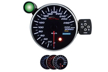 Depo Gauge PK DUAL 115mm - Speedometer