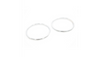 Sport Dashboard Rings Chrome suitable for BMW 5 (E34) Sedan Touring 1989-1995
