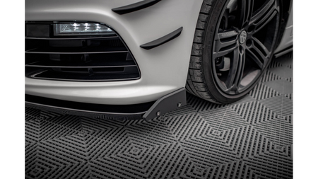 Splitter Volkswagen Scirocco III R Front v.3 + flaps