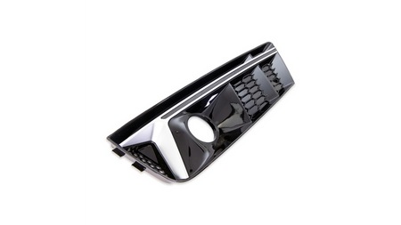 Fog Light Covers Audi A4 B9 Silver