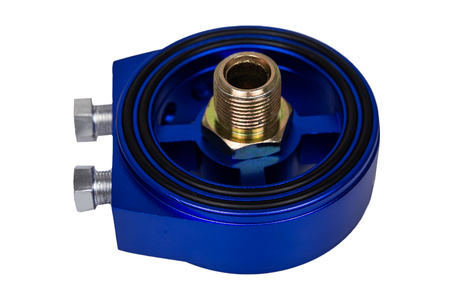 Oil filter adapter Turboworks Blue