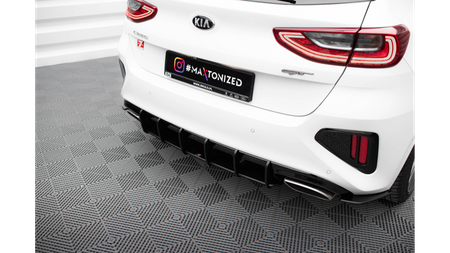 Diffuser Kia Ceed III GT Rear Street Pro Black