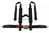 Racing seat belts 4p 2" Black - DTM