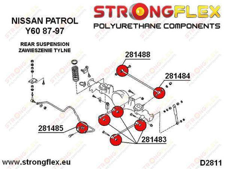 Panhard rod bushing body mount 14mm