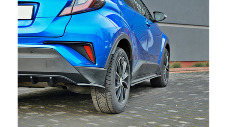 Splitter Toyota C-HR Tył Boczne Gloss Black