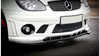 Splitter Mercedes-Benz SLK R170 przód do zderzaka AMG 204 Gloss Black