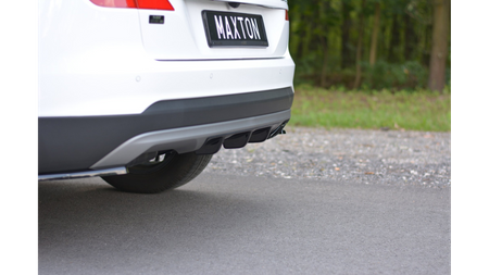 Dokładka Hyundai Tucson III Facelift Zderzak Tył Gloss Black