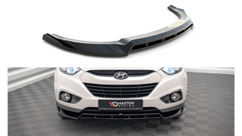 Splitter Hyundai ix35 I Front Gloss Black