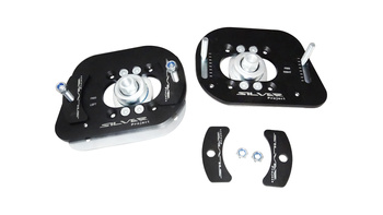 Camber Plates Fiat 500 Front Black