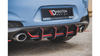 Diffuser Hyundai I30 III N Rear Racing Durability v.2 Black-Red