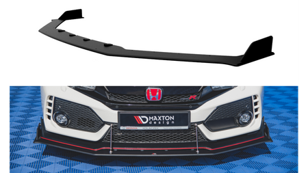 Splitter Honda Civic X Type-R przód Racing Durability Black