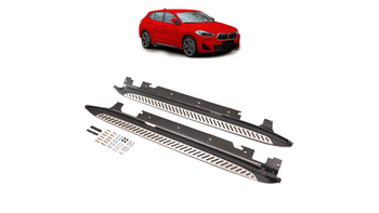 Stopnie boczne BMW X2 F39 Aluminium